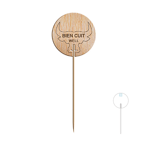 Steak Marker znamení "Well Done" Madeira